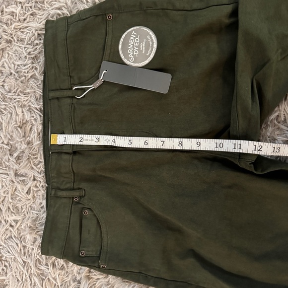 Tractr Green Mona High Rise Slim Jeans - Picture 4 of 6